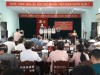 Đảng bộ phường Tân Thạnh tổ chức Lễ trao tặng huy hiệu Đảng và hội nghị sơ kết tình hình thực hiện nhiệm vụ chính trị 9 tháng năm 2020.